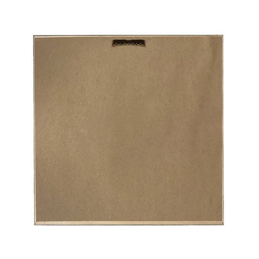 10" x 10" Man with Dog Framed Paper Cut Silhouette