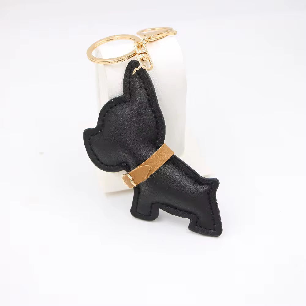 Frenchie knows Best Keychain / Bag Charm