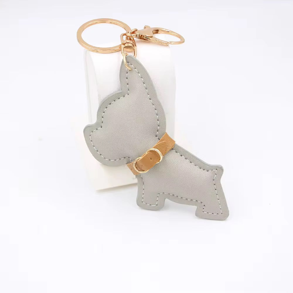 Frenchie knows Best Keychain / Bag Charm