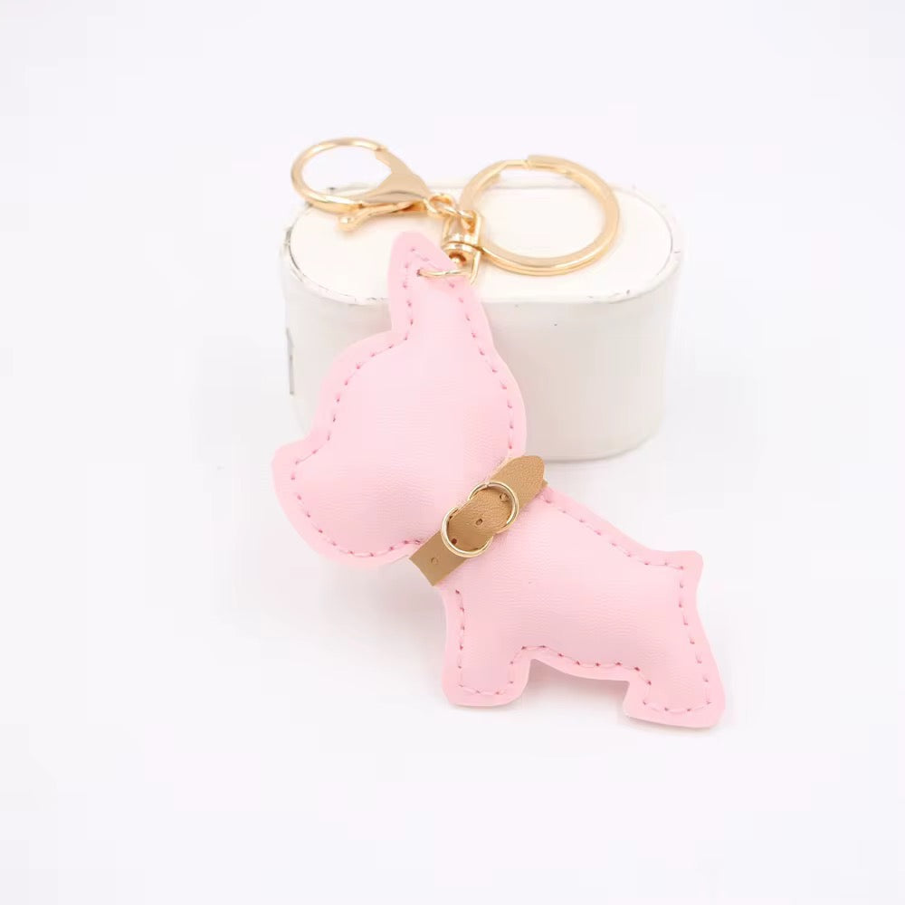 Frenchie knows Best Keychain / Bag Charm