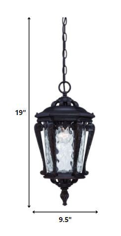 Stratford 1-Light Architectural Bronze Hanging Light