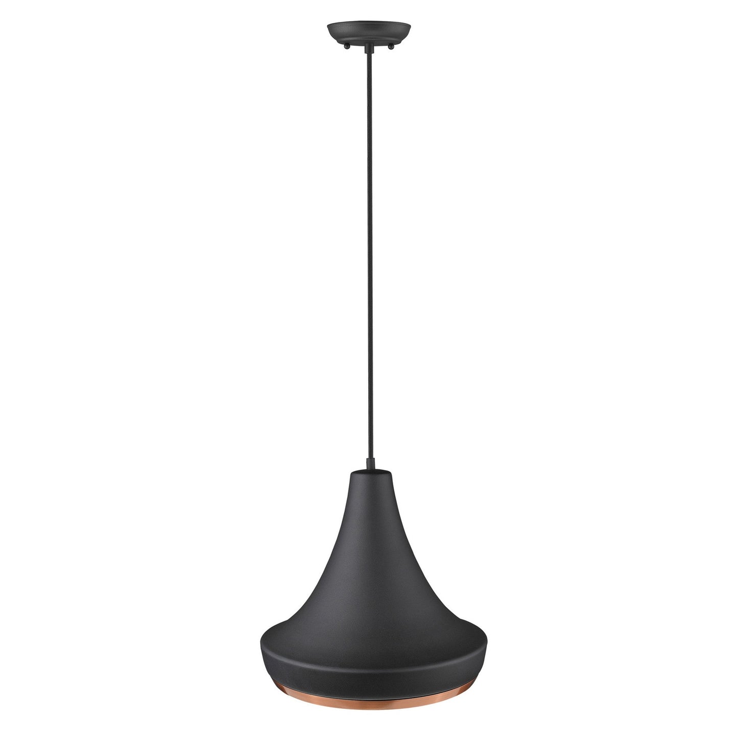 Tholos 1-Light Matte Black Pendant