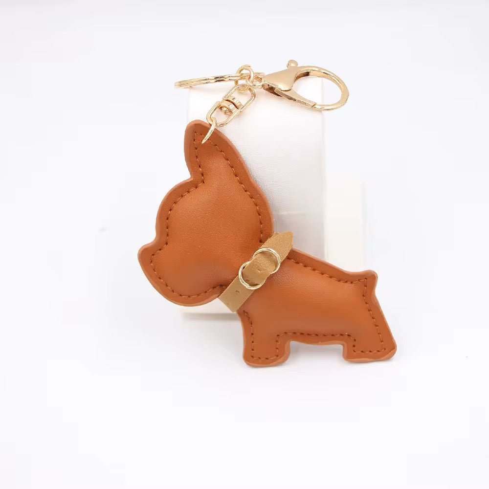 Frenchie knows Best Keychain / Bag Charm